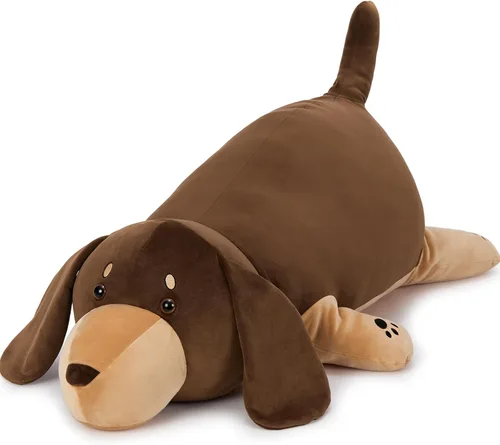Miniatura 11 de Tezituor Almohada corporal larga de ajolote de felpa, 39.5 pulgadas, animal de peluche de ajolote rosa gigante, almohada suave para abrazar
