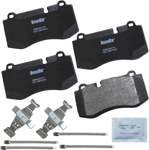 Miniatura 382 de Pastillas de freno delanteras cerámicas Bendix Priority1 CFC2302 para Hyundai Elantra 2021, Sonata 2022-2020, Kia K5 2023-2021