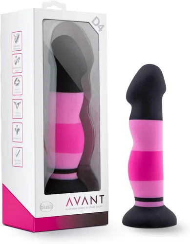 Miniatura 10 de Consolador Blush Avant Opal Dreams de 6 pulgadas ~ Consolador de silicona curvado para punto P para punto G ~ Arnés de base de ventosa compatible