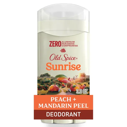 Old Spice Desodorante sin aluminio para hombres, frescura duradera 24/7 y aroma de larga duración, protección contra el sudor y el olor 24/7, aroma