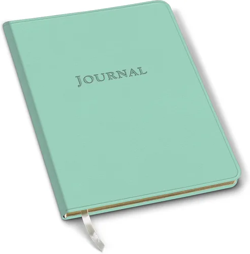 Miniatura 55 de Diario de cuero Gallery Leather - Elaborado en Maine, EE. UU. - Elegante cuaderno de escritura de cuero con 192 páginas rayadas - Un espacio