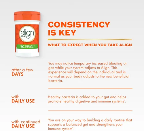 Miniatura 6 de Align Probióticos, salud intestinal + probióticos de apoyo inmunológico, probióticos para mujeres y hombres, probióticos para la salud digestiva