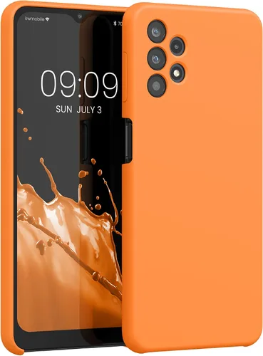 Miniatura 208 de kwmobile Funda Compatible con Samsung Galaxy A14 5G - Funda de teléfono de TPU y silicona con acabado suave - Verde Lima