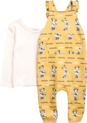 Miniatura 6 de Disney Minnie Mouse - Conjunto de 2 piezas para bebé, mameluco de forro polar de manga larga (recién nacidobebé)