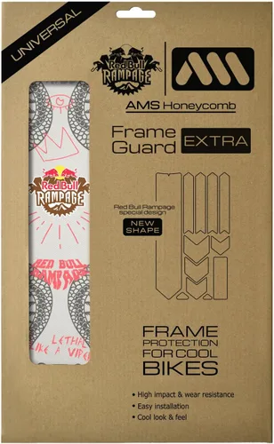 Miniatura 13 de All Mountain Style - Protector de marco de bicicleta extra - Ajuste universal, juego de 10 piezas para tubo descendente, vaina de cadena, desgaste