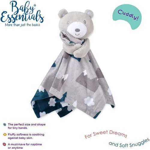 Miniatura 2 de Manta Snuggler de Minky con Animal para Niños, Bebés, Niños, Niñas, Manta de Seguridad Neutral de Género con Animal de Peluche
