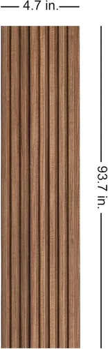 Miniatura 3 de From Plain To Beautiful In Hours C5102-30p - Paneles de techo de madera de poliestireno delgados de 93.7 x 4.7 pulgadas