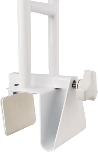 Miniatura 4 de Vaunn Soporte de seguridad ajustable para bañera, barra de agarre de ducha, manija, acero inoxidable, color blanco