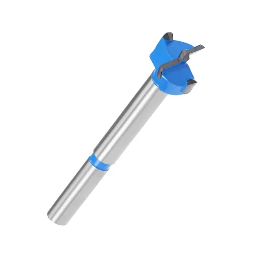 Miniatura 2 de Taladro de posicionamiento de la broca de perforación de 0.591 in Forstner Brocas de carburo de tungsteno Agujero de madera Sierra Bisagra Broca
