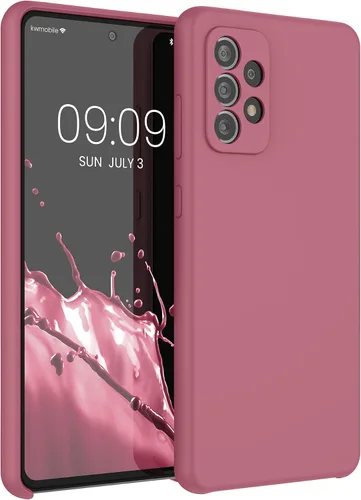 Miniatura 303 de kwmobile Funda Compatible con Samsung Galaxy A14 5G - Funda de teléfono de TPU y silicona con acabado suave - Verde Lima