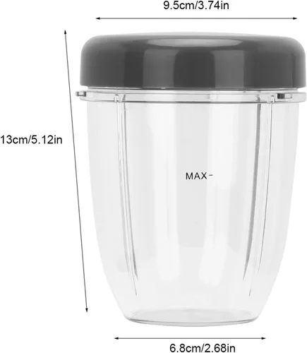 Miniatura 3 de Nutribullets - Vasos para licuadora, abdominales + piezas de repuesto Nutribulletss, kit de piezas de repuesto para licuadora de 900 W, incluye