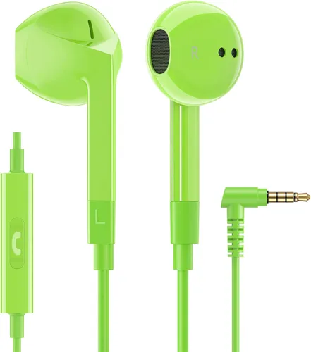 Miniatura 18 de LUDOS FEROX - Auriculares intraurales con cable, auriculares con micrófono, aislamiento de ruido con cable para auriculares Jack de 0.138 pulgadas