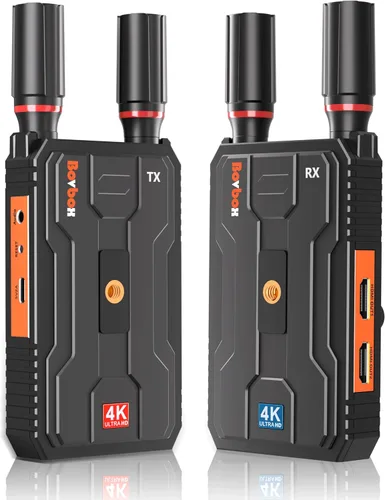 Miniatura 7 de Receptor HDMI inalámbrico: kit extensor inalámbrico HDMI Plug&Play, receptor 5G 820FT con Loopout para transmitir video y audio a monitor desde una