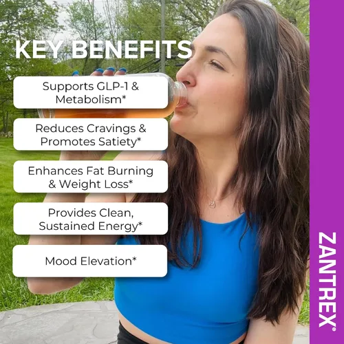 Miniatura 3 de SkinnyStix Berry Fusion GLP-1 Polvo de Apoyo para Bebida Energética, Apoyo Metabólico, Control del Apetito, Impulso de Energía Natural 15 Paquetes