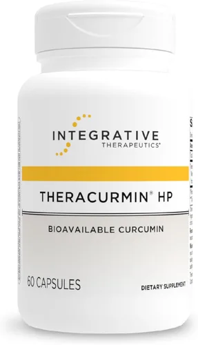 Integrative Therapeutics Theracurmin HP - Apoyo para la salud del corazón y las articulaciones* - Soporte de recuperación muscular* - 27 veces más