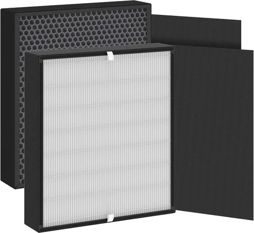 Miniatura 13 de Paquete de 2 filtros de repuesto BF35 compatibles con BF35 para purificador BreatheSmart Classic, 2 filtros 2 en 1 + 2 prefiltros de carbono