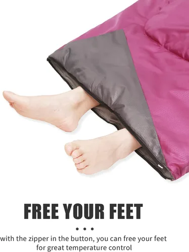 Miniatura 6 de Sleeping Bags for Adults Backpacking Lightweight Waterproof- Cold Weather Sleeping Bag for Girls Boys Mens for Warm Camping Hiking Outdoor Travel