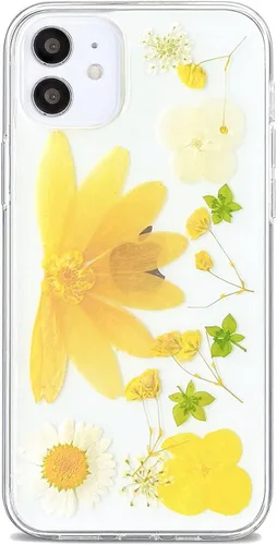 Miniatura 11 de Abbery - Funda diseñada para iPhone 12/12 Pro con purpurina, transparente y linda con diseño de mariposa, correa para la muñeca, brillante