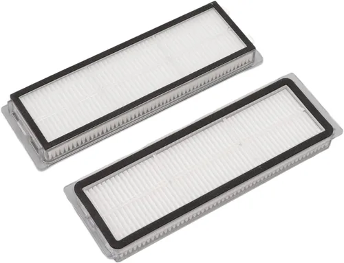 Miniatura 2 de Filtros de cepillo blanco Kit de peine plano para 1C para F9 para 1T para robot aspirador de repuesto, 2 cepillos principales, 2 pantallas
