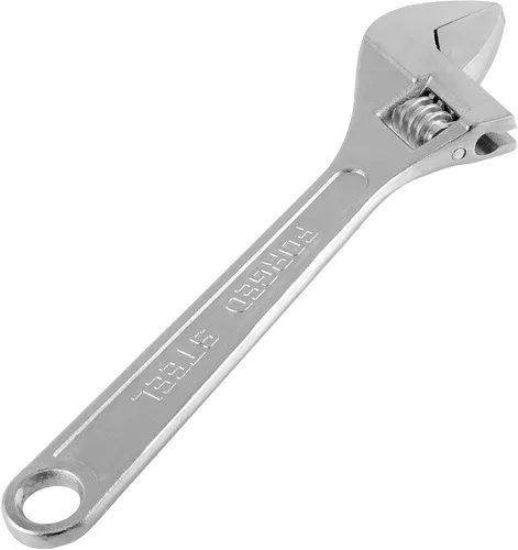 Miniatura 4 de HOIGON 2 llaves ajustables de 15 pulgadas, llaves de media luna resistentes con mandíbula ancha y mango ergonómico para mantenimiento de la máquina