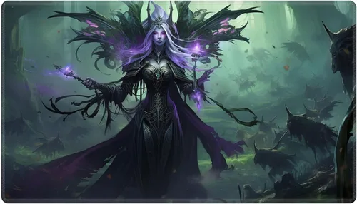 Miniatura 57 de Alfombra de juego con zonas para juego de cartas MTG, alfombras de juego de mesa, alfombras de juego de mesa de Magic, 61x35.5 cm, alfombra de juego