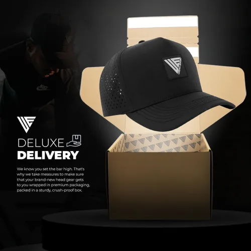 Miniatura 4 de Urban Effort Hydro Performance Hat-Water-Resistant Baseball Cap-Men and Women-Great Snapback for Golf, Adventure,Lake,Workout