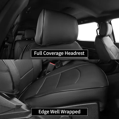 Miniatura 3 de EKR Fundas de asiento F150 para Ford F-150 STX 2024-2026 y F150 XL/XLT/Tremor 2021-2026 y (Lightning) F-150 Pro/XLT/Flash 2022-2024, resistentes