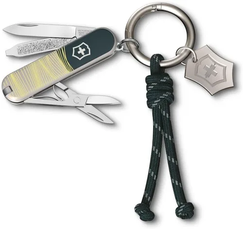 Miniatura 7 de Victorinox Live to Explore Classic SD Swiss Army - Cuchillo de bolsillo de 7 funciones fabricado en Suiza, estilo Sydney