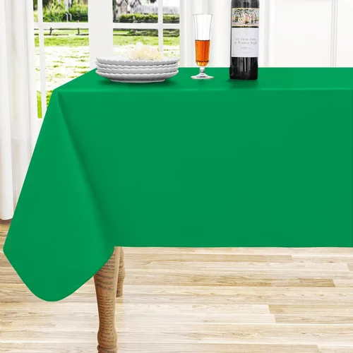 Miniatura 10 de homing - Mantel cuadrado de vinilo, mantel de plástico impermeable y a prueba de derrames con respaldo de franela, cubierta de mesa fácil de limpiar