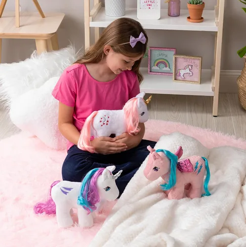 Miniatura 6 de Peluche de My Little Pony Unicornio y Pegaso - Glory - Peluche de Coleccionista, Juguete de Animal de Peluche Retro, Niño, Niño Pequeñ, Niña, Niño