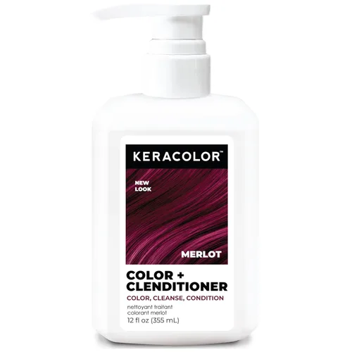 Miniatura 28 de Keracolor Color + Clenditioner 3-in-1 Color-Depositing Conditioner, Gently Cleanses & Conditions, Semi-Permanent Hair Color, 23 Shades, 12 Fl Oz