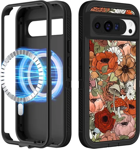 Miniatura 22 de Funda para Moto G 5G 2024 – Compatible con MagSafe para mujeres y niñas, bonita funda protectora magnética para teléfono, diseño femenino Kawaii