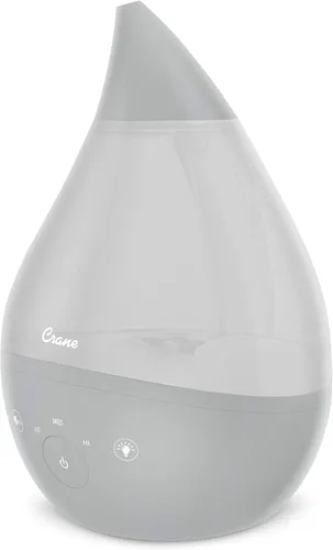 Miniatura 11 de Crane Humidificador ultrasónico de niebla fría 4 en 1 Drop 2.0 con máquina de sonido, luz nocturna, bandeja de aroma, relleno superior de 1 galón