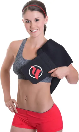 Miniatura 9 de Fitru Cinturón Reductor de Cintura Sauna para Mujeres y Hombres - Envoltura Abdominal para Entrenamiento de Cintura Negro