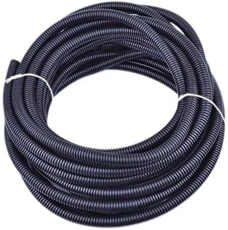 Protector de cable de 30 pies para perros y gatos, protege los cables eléctricos, tubos largos de telar de alambre dividido para evitar masticar