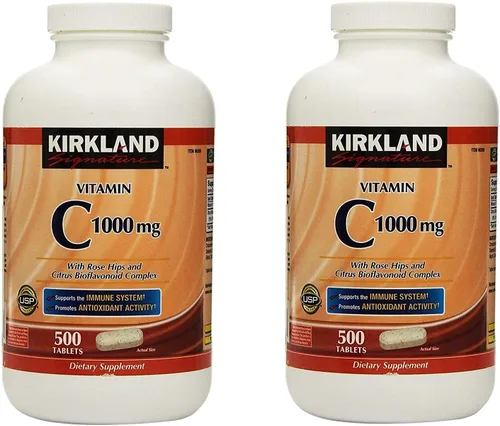 Miniatura 5 de Kirkland Vitamina C (500 mg), Naranja Ácida, Tabletas Masticables, 500 Unidades (Paquete de 2)