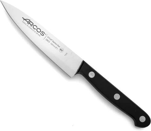 Miniatura 43 de Arcos Cuchillo de chef de 6 pulgadas de acero inoxidable. Cuchillo de cocina para cortar y pelar alimentos pequeños. Mango ergonómico