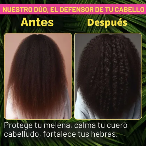 Miniatura 4 de Juego de champú y acondicionador de aceite Batana Aceite de batana orgánico crudo para el crecimiento del cabello Tratamiento aclarante