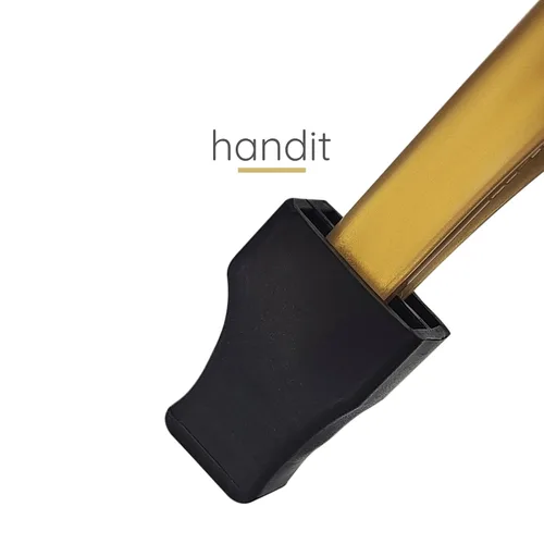 Miniatura 5 de HANDIT - Bombas de jarabe de café dorado con cubiertas para puntas Se adapta a botellas de 25.4 onzas líquidas/750ml de Torani, Skinny, Davinci