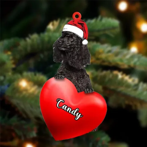 Miniatura 55 de Adornos de Navidad personalizados para perros, nombre personalizado, adorno de Malamute de Alaska, adornos acrílicos, regalos de Navidad, amantes