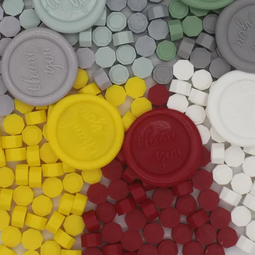 Miniatura 3 de 600 cuentas de sello de cera roja, pellets de cera de sellado premium para sellos de sellos, invitación de boda, sobre de cartas, decoraciones