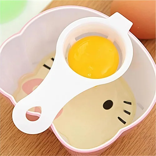 Miniatura 5 de Separador de huevos, separador de yema de huevo, separador de claras de huevo, colador, separador de filtro, herramienta separadora de huevos