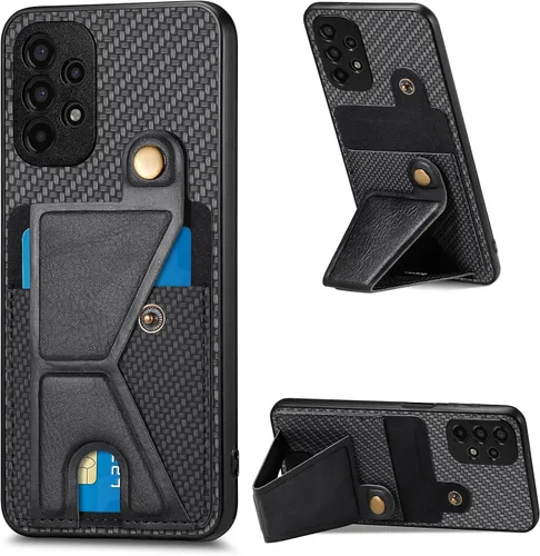 Miniatura 62 de Funda para Xiaomi Poco M5s 4G, Funda para Redmi Note 10 4G / Note 10S 4G / Note 11 SE (India) Funda de cuero PU ranuras para tarjetas Soporte
