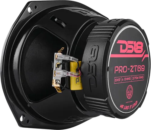 Miniatura 8 de DS18 PRO-ZT Pro Audio - Altavoces coaxiales de rango medio con tweeter de bala integrado, 4 ohmios, resistente al agua, parrilla de malla metálica