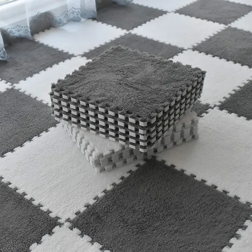 Smabee - Alfombras de espuma EVA suaves y esponjosas entrelazadas, tapetes protectores para el piso, tapetes de juego para niños, habitación de los