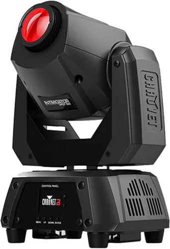 Miniatura 4 de Chauvet DJ Intimidator Spot 160 ILS - Foco de cabeza móvil de 32 vatios con 2 cables DMX y paño de pulido de Austin Bazaar