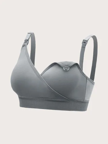 Miniatura 3 de Milumia Bralettes de lactancia con relleno de 3 piezas para mujer