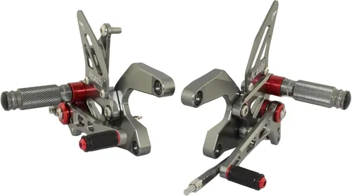 Miniatura 9 de ARASHI - Reposapiés ajustables para conductor de motocicleta, reposapiés, pedales, soporte de palanca de cambios para KAWASAKI Z 900 Z900 ZR900 2017