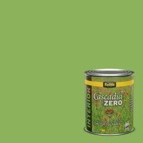 Miniatura 75 de Rodda Paint CASCADIA ZERO - Pintura e imprimación semibrillante para interiores en uno, 1 galón, azul huevo huevo azul