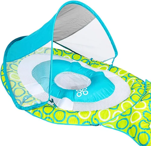 Miniatura 5 de SwimWays Baby Spring Float Mommy and Me with Canopy